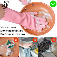 Load image into Gallery viewer, Magic Scrubber Silicone Cleaning Glove